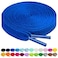 Birch Shoelaces in 27 Colors Flat 516 Shoe Laces in 4 Different Lengths 37 94cm Blue