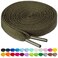 Birch Shoelaces in 27 Colors Flat 516 Shoe Laces in 4 Different Lengths 37 94cm Camouflage Green