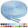 Birch Shoelaces in 27 Colors Flat 516 Shoe Laces in 4 Different Lengths 455 115cm Cove Blue