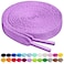 Birch Shoelaces in 27 Colors Flat 516 Shoe Laces in 4 Different Lengths 455 115cm Lavender