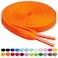 Birch Shoelaces in 27 Colors Flat 516 Shoe Laces in 4 Different Lengths 56 142cm Neon Orange