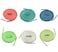 Chunney 6 Packs Luminous Shoelace Athletic Sport Flat Shoe Laces Glow In The Dark Night
