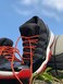 COOL LACE Round Athletic Shoelaces Shoe Laces for Sneakers 472 Orange Striped