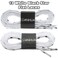 DANHUA Colored Printed Flat Shoelaces 2 Pair White Black Star Patterned Shoe Laces for Sneakers 47 inch