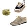 Decker Gold Round Metallic Glitter shoelaces Colorful Fashion 2 pairs pack for Canvas Boots Sneaker Athletic GOLD 54137 cm