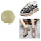 Decker Gold Round Metallic Glitter shoelaces Colorful Fashion 2 pairs pack for Canvas Boots Sneaker Athletic GOLD 54137 cm