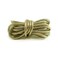 Decker Gold Round Metallic Glitter shoelaces Colorful Fashion 2 pairs pack for Canvas Boots Sneaker Athletic GOLD 54137 cm
