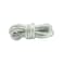 Decker Silver Round Metallic Glitter shoelaces Colorful Fashion 2 pairs pack for Canvas Boots Sneaker Athletic Silver 3691 cm