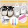 DELELE 2 Pair 31 inch Flat Shoe Laces for Athletic Running Sneakers Shoes Black