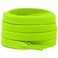 DELELE 2 Pair 47 inch Flat Shoe laces 516 Wide Shoelaces for Athletic Running Sneakers Shoes Boot Strings Fluorescent Green
