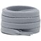 DELELE 2 Pair 47 inch Flat Shoe laces 516 Wide Shoelaces for Athletic Running Sneakers Shoes Boot Strings Light Gray