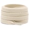 DELELE 2 Pair 51 inch Flat Shoe laces 516 Wide Shoelaces for Athletic Running Sneakers Shoes Boot Strings Beige