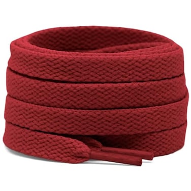 DELELE 2 Pair 71 inch Flat Shoe laces 516 Wide Shoelaces for Athletic Running Sneakers Shoes Boot Strings Big Red