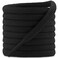 DELELE 2 Pair Oval Shoes laces Half Round 14 Athletic Shoelaces Shoe Strings Black 71 inch