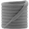 DELELE 2 Pair Oval Shoes laces Half Round 14 Athletic Shoelaces Shoe Strings Dark Grey 55 inch