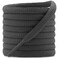 DELELE 2 Pair Oval Shoes laces Half Round 14 Athletic Shoelaces Shoe Strings Deep Dark Grey35 inch