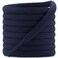 DELELE 2 Pair Oval Shoes laces Half Round 14 Athletic Shoelaces Shoe Strings Navy Blue35 inch