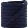 DELELE 2 Pair Oval Shoes laces Half Round 14 Athletic Shoelaces Shoe Strings Navy Blue51 inch