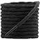 DELELE 2 Pair Round Wave Shape Non Slip Heavy Duty and Durable Outdoor Climbing Shoelaces Black Hiking Shoe Laces Shoestrings39 inch