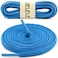 DELELE 2Pair Oval Shoes laces 42 Colors Half Round 14 Athletic ShoeLaces for SportRunning Shoes Shoe Strings Baby Blue 45 inch