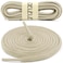 DELELE 2Pair Oval Shoes laces 42 Colors Half Round 14 Athletic ShoeLaces for SportRunning Shoes Shoe Strings Beige 45 inch