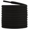 DELELE Hiking Shoe Laces for Boots 2 Pair 55 inch Black Round Boot Laces Heavy Duty Work Shoelaces Strings