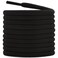 DELELE Hiking Shoe Laces for Boots 2 Pair 55 inch Black Round Boot Laces Heavy Duty Work Shoelaces Strings