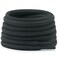 DELELE Oval Athletic Shoelaces Half Round Shoe Laces Dark Gray 2 Pair 5118