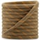 DELELE Round Work Boot Laces 55 inch Light Brown Golden Heavy Duty Hiking Shoe Laces for Boots 2 Pair