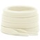 DELELE Solid Flat Shoe Laces Hollow Thick Beige Shoelaces for Sneakers 2 Pair 31 inch