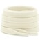 DELELE Solid Flat Shoe Laces Hollow Thick Beige Shoelaces for Sneakers 2 Pair 31 inch