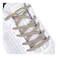 anan520 Elastic Shoe Laces for Kids and Adults SneakersElastic No Tie Shoelaces Grey