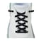 AOLLRUIRLL Elastic Shoe Laces No Tie Shoe Laces Tieless for Kids Adults Elderly One Size Fit All Black