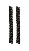 FeetPeople Curly Laces BlackSilver