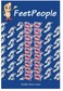 FeetPeople Curly Laces WhitePinkSkyblue