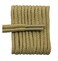 FeetPeople Round Shoe Laces for BootsShoes Tan 36 inches x 1 Pair