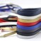 Florawang One Pair Flat PU Leather Laces Shoelaces for Shoes Sneaker Boot Silver 51