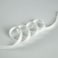 Goodlace 12cm Wide Shoe Laces Flat Shoelaces of Polyester for McQueen shoes 55Inch pure white