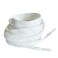 Goodlace 12cm Wide Shoe Laces Flat Shoelaces of Polyester for McQueen shoes 55Inch pure white