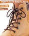 Handshop 2 Pairs Round Boots Shoelaces 35 MM Athletic Replacement Shoe Laces 3063 Shoestrings For Running Sporting Walking Brown 137