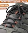 Handshop 2 Pairs Round Boots Shoelaces 4 MM Athletic Replacement Shoe Laces 3063 Shoestrings For Running Sporting Walking Black 91