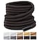 Handshop 2 Pairs Round Boots Shoelaces 4 MM Athletic Replacement Shoe Laces 3063 Shoestrings For Running Sporting Walking Dark Brown 102