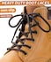 Handshop 2 Pairs Round Boots Shoelaces 4 MM Athletic Replacement Shoe Laces 3063 Shoestrings For Running Sporting Walking Dark Brown 102