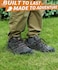 Handshop 2 Pairs Round Boots Shoelaces 4 MM Athletic Replacement Shoe Laces 3063 Shoestrings For Running Sporting Walking Dark Brown 102