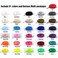 Handshop Flat Shoelaces 516 Shoe Laces Replacements For Sneakers and Athletic Shoes Boots Red 160cm