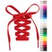 Handshop Flat Shoelaces 516 Shoe Laces Replacements For Sneakers and Athletic Shoes Boots Red 160cm