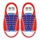 HOMAR No Tie Shoelaces for Kids and Adults Stretch Silicone Elastic No Tie Shoe Laces
