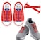 HOMAR No Tie Shoelaces for Kids and Adults Stretch Silicone Elastic No Tie Shoe Laces