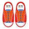 HOMAR No Tie Shoelaces for Kids and Adults Stretch Silicone Elastic No Tie Shoe Laces