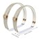 Honbay 2 Pairs of Womens Sandals Straps Sparkling Rhinestones Elastic High Heels Shoe Straps Bands AntiLoose Shoelace A